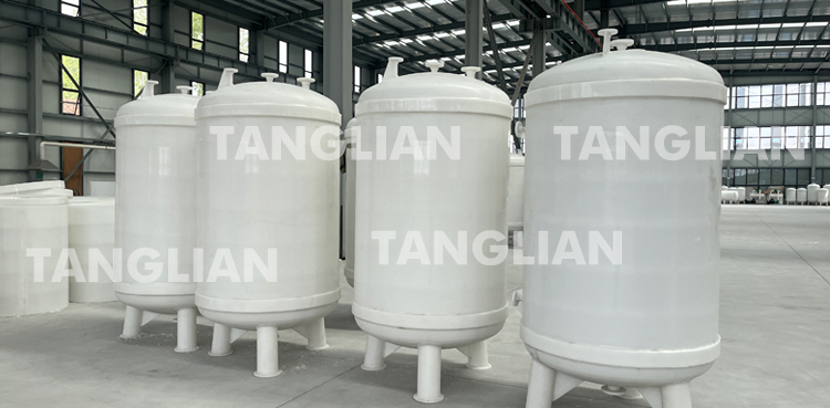 PP、PE、PVC、PTFE等非金屬材料的硫酸儲罐如何選擇